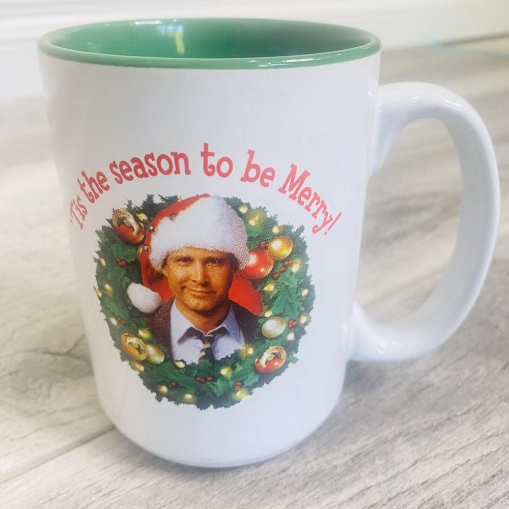 NATIONAL LAMPOON'S CHRISTMAS VACATION Ceramic Merry Clarkmas Green Warner Bros